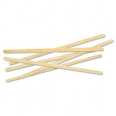 ECO PRODUCTS - Coffee, Tea & Accessories Breakroom Accessory Type: Coffee Stirrers Breakroom Accessory Description: Renewable Wooden Stir Sticks - 7" 1000/Pack 10 Pk/Carton - Exact Tooling
