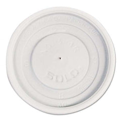 DART - Polystyrene Vented Hot Cup Lids, 4 oz Cups, White, 100/Pack, 10 Packs/Carton - Exact Tooling