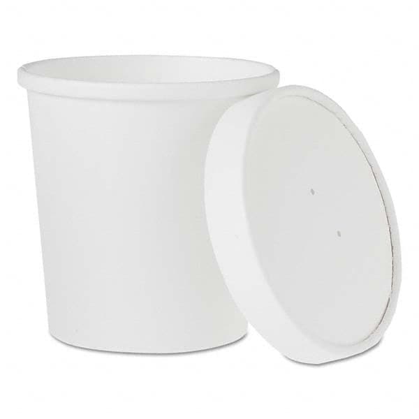 DART - Flexstyle Double Poly Food Combo Pack, 16 oz, White, 25/Pack, 10 Packs/Carton - Exact Tooling
