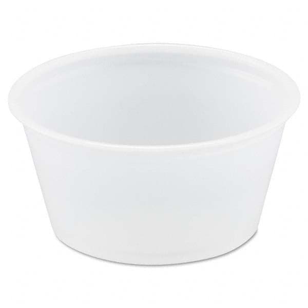 DART - Polystyrene Portion Cups, 2 oz, Translucent, 250/Bag, 10 Bags/Carton - Exact Tooling