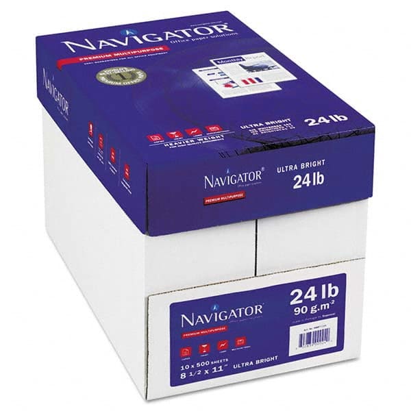 Navigator - Office Machine Supplies & Accessories Office Machine/Equipment Accessory Type: Copy Paper For Use With: Copiers; Fax Machines; Inkjet Printers; Laser Printers - Exact Tooling