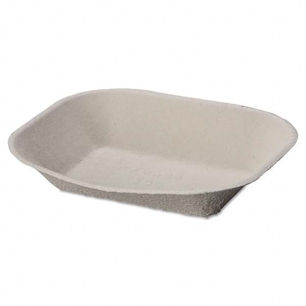 Chinet - Savaday Molded Fiber Food Tray, 9 x 7, Beige, 250/Bag, 500/Carton - Exact Tooling