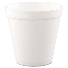 DART - Foam Containers, Foam, 16 oz, White, 25/Bag, 20 Bags/Carton - Exact Tooling
