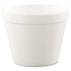 DART - Foam Containers, Foam, 24 oz, White, 25/Bag, 20 Bags/Carton - Exact Tooling