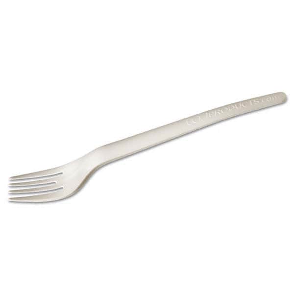ECO PRODUCTS - Plantware Renewable & Compostable Fork - 6", 50/PK, 20 PK/CT - Exact Tooling