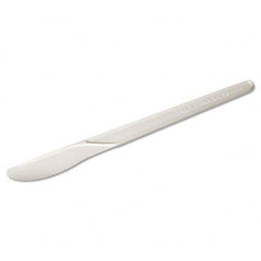ECO PRODUCTS - Plantware Renewable & Compostable Knife - 6", 50/PK, 20 PK/CT - Exact Tooling