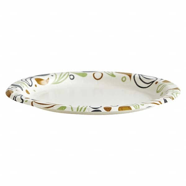 Boardwalk - Deerfield Printed Paper Plates, 6" Diam,Coated/Soak Proof,50 Plates/Pk, 20 Pks/Ct - Exact Tooling
