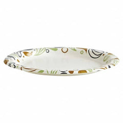 Boardwalk - Deerfield Printed Paper Plates, 6" Diam,Coated/Soak Proof,50 Plates/Pk, 20 Pks/Ct - Exact Tooling
