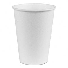 Dixie - PerfecTouch Hot/Cold Cups, 12 oz, White, 50/Bag, 20 Bags/Carton - Exact Tooling