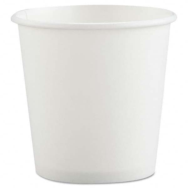 DART - Polycoated Hot Paper Cups, 4 oz, White - Exact Tooling