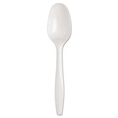 Dixie - SmartStock Plastic Cutlery Refill, 5.5in, Teaspoon, White, 40/Pack, 24 Packs/Case - Exact Tooling