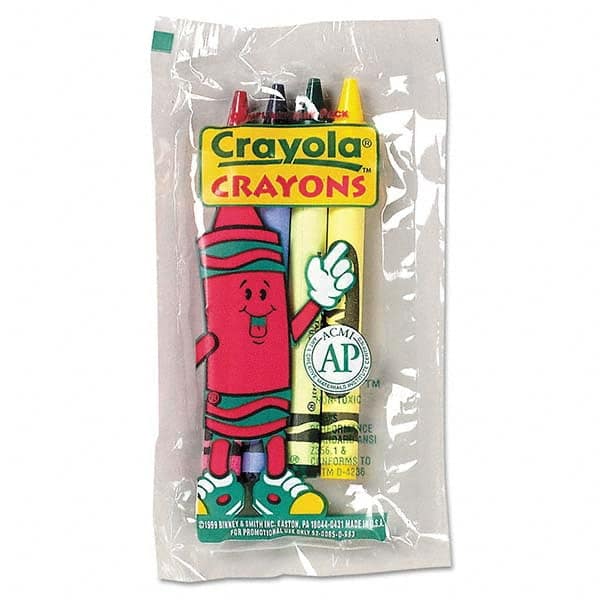 Crayola - Markers & Paintsticks Type: All Purpose Wax Crayon Color: Blue; Green; Red; Yellow - Exact Tooling