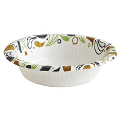 Boardwalk - Deerfield Printed Paper Bowl, 12 oz, Coated/Soak Proof, 125 Bowls/Pack, 8 Pks/Ct - Exact Tooling