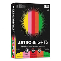 Astrobrights - Office Machine Supplies & Accessories Office Machine/Equipment Accessory Type: Card Stock For Use With: Copiers; Inkjet Printers; Laser Printers - Exact Tooling