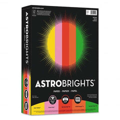 Astrobrights - Office Machine Supplies & Accessories Office Machine/Equipment Accessory Type: Copy Paper For Use With: Copiers; Inkjet Printers; Laser Printers - Exact Tooling
