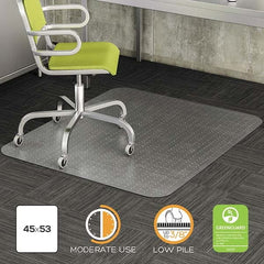 Deflect-o - Chair Mats Style: Beveled Edge Shape: Rectangular - Exact Tooling