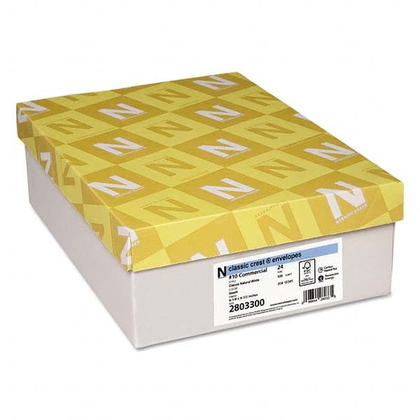 Neenah Paper - Mailers, Sheets & Envelopes Type: Business Envelope Style: Gummed Flap - Exact Tooling