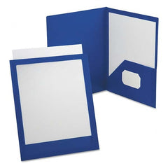 OXFORD - Portfolios, Report Covers & Pocket Binders Three Hole Report Cover Type: Pocket Width (Inch): 8-1/2 - Exact Tooling