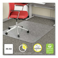 Deflect-o - Chair Mats Style: Straight Edge Shape: Rectangular - Exact Tooling