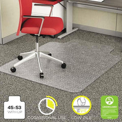 Deflect-o - Chair Mats Style: Straight Edge Shape: Rectangular - Exact Tooling