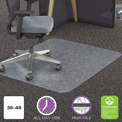 Deflect-o - Chair Mats Style: Straight Edge Shape: Rectangular - Exact Tooling