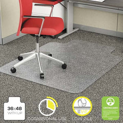 Deflect-o - Chair Mats Style: Straight Edge Shape: Rectangular - Exact Tooling