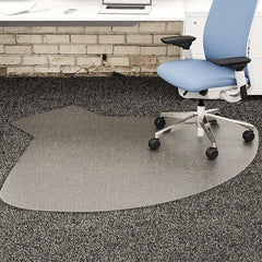 Deflect-o - Chair Mats Style: Straight Edge Shape: Workstation - Exact Tooling