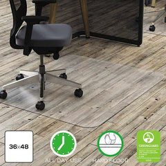 Deflect-o - Chair Mats Style: Straight Edge Shape: Rectangular - Exact Tooling