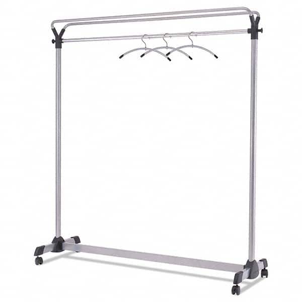 Alba - Coat Racks, Hooks & Shelving Type: Floor Rack Number of Hooks: 2 - Exact Tooling