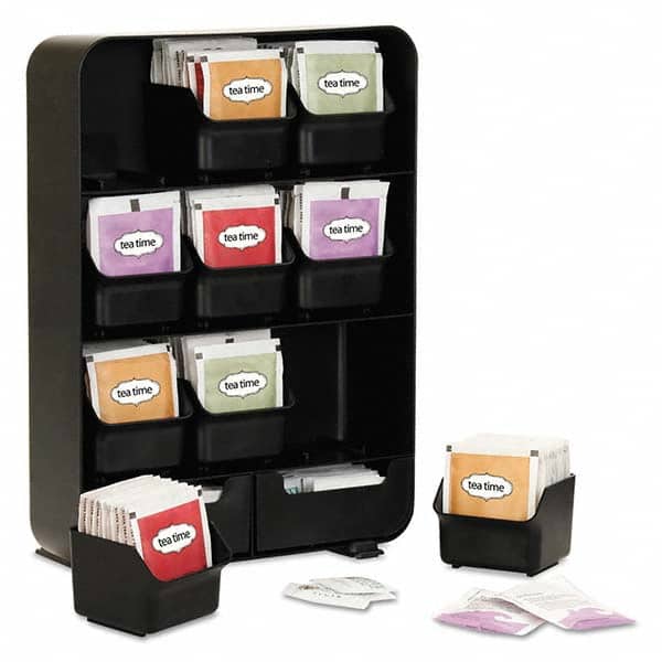 Mind Reader - Coffee, Tea & Accessories Breakroom Accessory Type: Tea Bag Holder Breakroom Accessory Description: Baggy Nine-Drawer Tea Bag and Accessory Holder - Exact Tooling