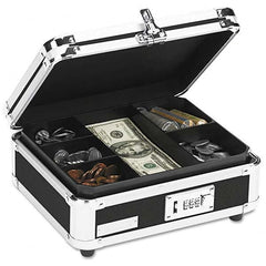 Vaultz - Compartment Storage Boxes & Bins Type: Cash Box Number of Compartments: 1.000 - Exact Tooling