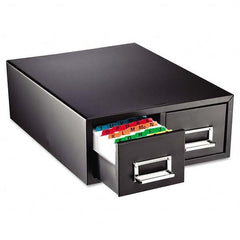 SteelMaster - Compartment Storage Boxes & Bins Type: Index Card Cabinet w/Pull Drawer Number of Compartments: 1.000 - Exact Tooling