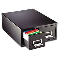 SteelMaster - Compartment Storage Boxes & Bins Type: Index Card Cabinet w/Pull Drawer Number of Compartments: 1.000 - Exact Tooling