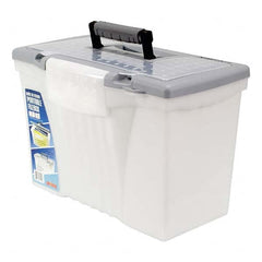 Storex - Compartment Storage Boxes & Bins Type: File Boxes-Portable Number of Compartments: 1.000 - Exact Tooling