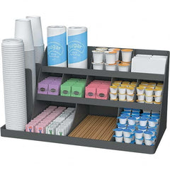 Mind Reader - Condiments & Dispensers Breakroom Accessory Type: Condiment Dispenser Breakroom Accessory Description: Extra Large Coffee Condiment and Accessory Organizer - Exact Tooling