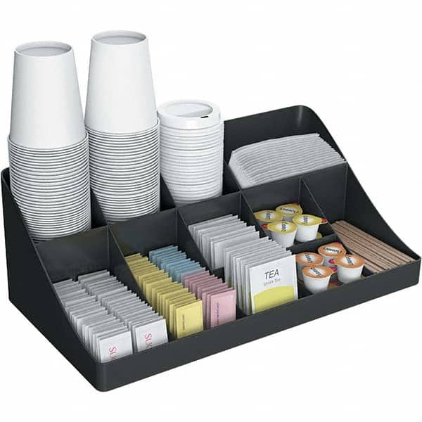 Mind Reader - Condiments & Dispensers Breakroom Accessory Type: Condiment Dispenser Breakroom Accessory Description: 11-Compartment Coffee Condiment Organizer - Exact Tooling
