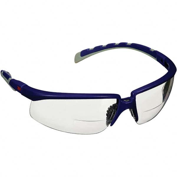 3M - Magnifying Safety Glasses Diopter Lens: +1.5 Lens Coating: Anti-Fog; Scratch Resistant - Exact Tooling