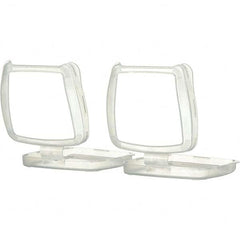 3M - Half & Full Facepiece Retainers, Covers & Adapters Type: Filter Retainer Color: Clear - Exact Tooling