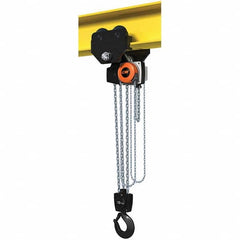 CM - 22,046 Lb Capacity, 20' Lift Height, Manual Chain Hoist - Exact Tooling