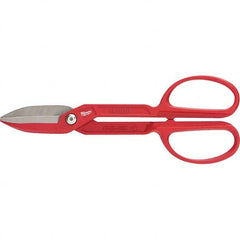 Milwaukee Tool - Snips Snip Type: Tinner's Snip Cut Direction: Straight - Exact Tooling
