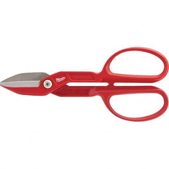 Milwaukee Tool - Snips Snip Type: Tinner's Snip Cut Direction: Straight - Exact Tooling