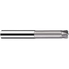 Fraisa - 10mm Diam Solid Carbide Single End 4 Flute High-Feed End Mill - Exact Tooling