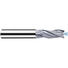 Fraisa - 25mm Diam, 44mm LOC, 3 Flute Solid Carbide Roughing Square End Mill - Exact Tooling