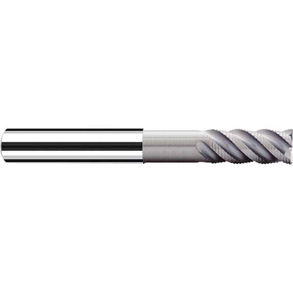 Fraisa - 5/16" Diam, 1" LOC, 4 Flute Solid Carbide Roughing Square End Mill - Exact Tooling