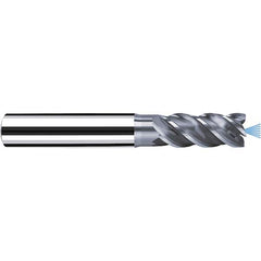 Fraisa - 1/2" Diam 4 Flute Solid Carbide 0.008" Corner Radius End Mill - Exact Tooling