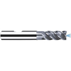 Fraisa - 12mm Diam 4 Flute Solid Carbide 0.2mm Corner Radius End Mill - Exact Tooling