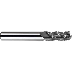 Fraisa - 5/8" Diam, 1-1/4" LOC, 3 Flute Solid Carbide Roughing Square End Mill - Exact Tooling
