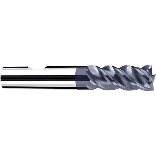 Fraisa - 5mm, 10mm LOC, 57mm OAL, 4 Flute Solid Carbide Square End Mill - Exact Tooling
