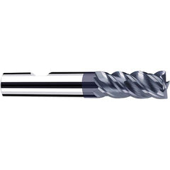 Fraisa - 5mm, 10mm LOC, 57mm OAL, 4 Flute Solid Carbide Square End Mill - Exact Tooling