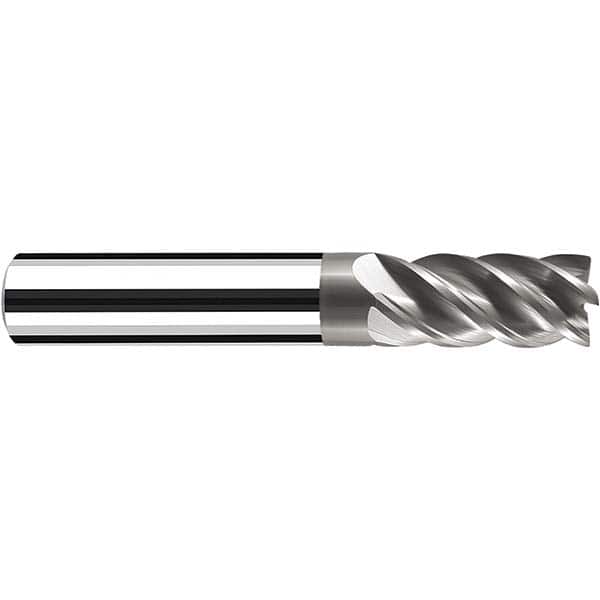 Fraisa - 5/8, 1-1/4" LOC, 5/8" Shank Diam, 3-1/2" OAL, 5 Flute Solid Carbide Square End Mill - Exact Tooling